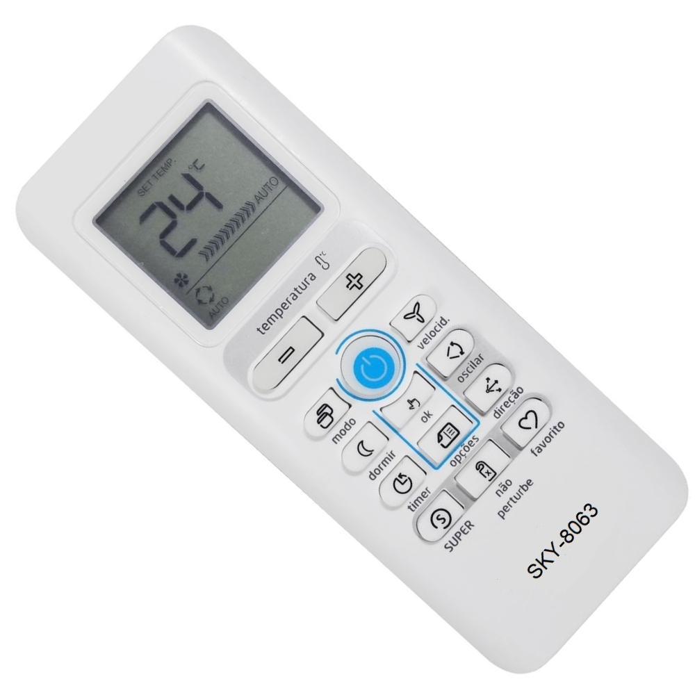 Controle remoto midea 1